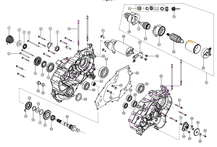 CRANK CASE ASSEMBLY