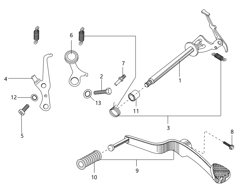 GEAR CHANGE MECHANISM