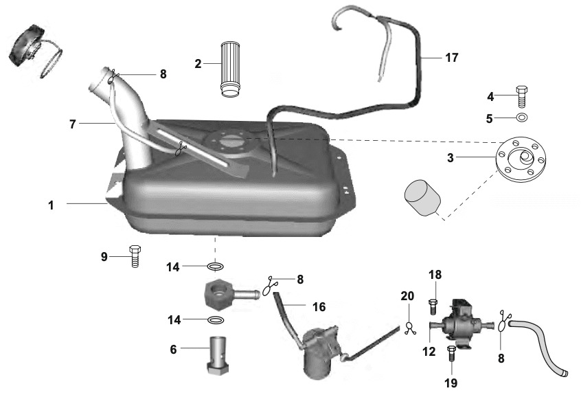 FUEL TANK ASSEMBLY