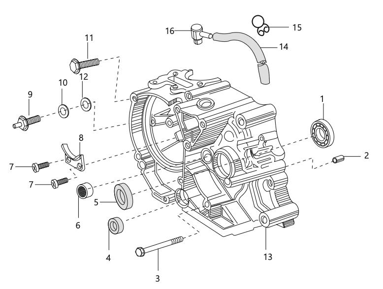 CRANKCASE LH