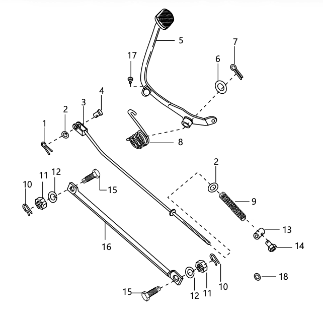 BRAKE PEDAL