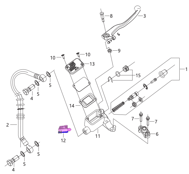 Front Master Cylinder