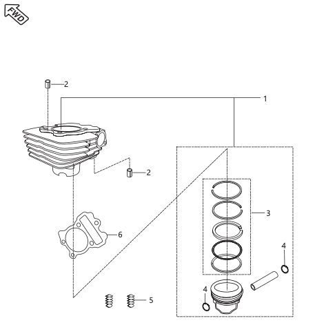 Cylinder and Piston