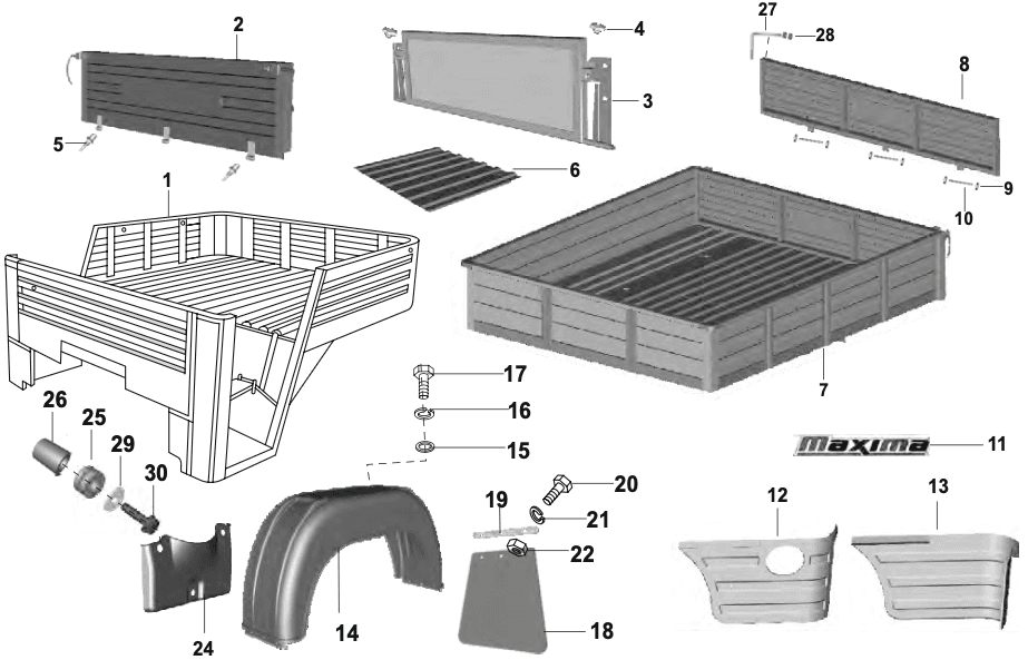 BODY - MAXIMA/CARGO