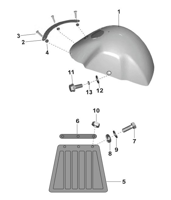 Mudguard Front