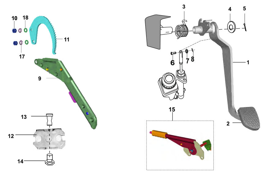 BRAKE PEDAL