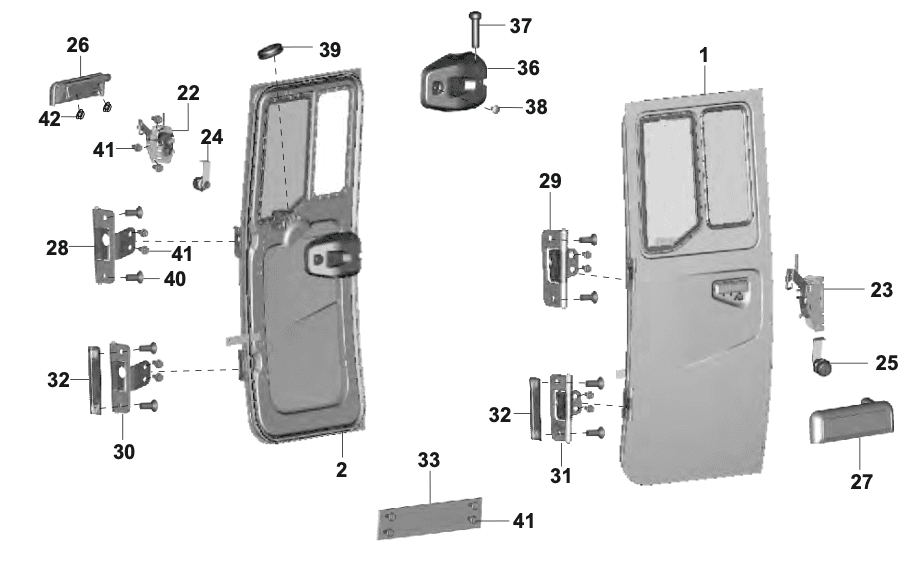 DOOR A SSEMBLY (CARGO)