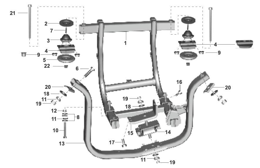ENGINE MOUNTING MAXIMA