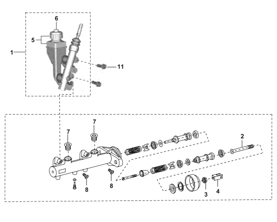 Tandem Master Cylinder