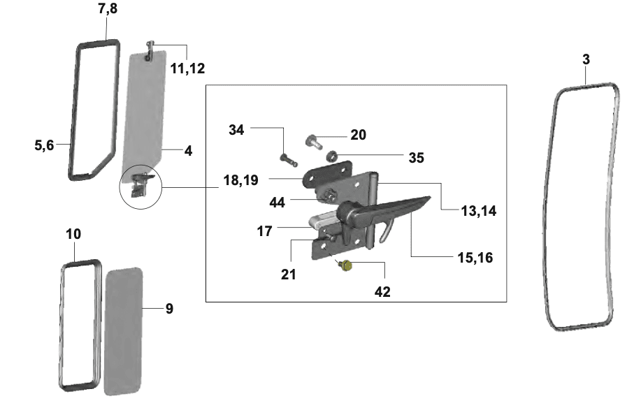 DOOR ASSEMBLY (CARGO)